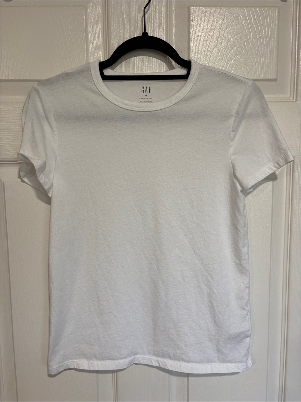 3 GAP / GAP FACTORY Crew Neck T-Shirts White Gray Black Size XS - Picture 2 of 10